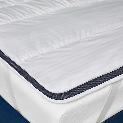 Silentnight Miracoil Double Mattress Topper Multi Zonal Support 6cm Thick • £22.95
