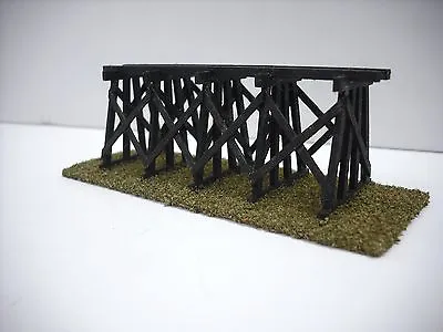 N Scale Custom Laser Cut Trestle Bridge Kit • $14.95