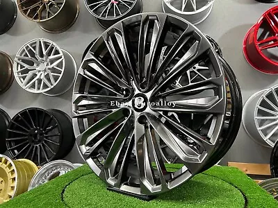 New 22 Inch 5x130 10J ET30 LIGHTWEIGHT FORGED GREY Wheels For Bentley Bentayga • $5620.89