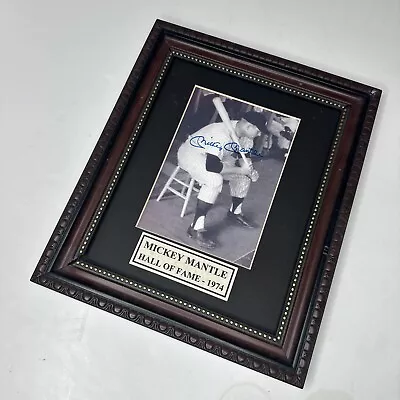 Vintage Mickey Mantle Autograph With COAMickey Mantle Autographs • $179