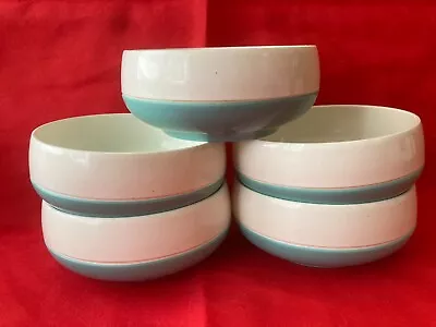 Retro Bopp-Decker Vacron - Set Of 6 Insulated Small Bowls Turquoise/White 4.5  • $19.99