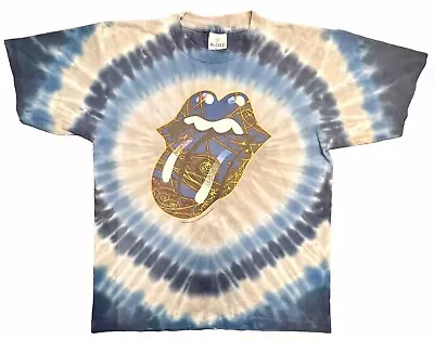 Vintage Rolling Stones Tie Dye Shirt Men’s Med Single Stitch Vintage Alore T • $59