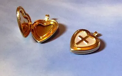  Krementz Princess Pride  14kt Gold Gf Locket 4  Necklace USA  Made Gyl203200s • $9.99