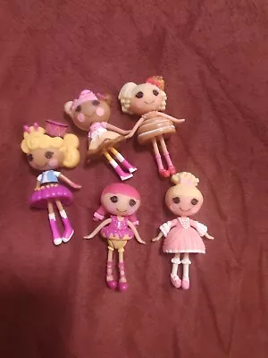 Lalaloopsy Mini Lot Of Dolls Figures Lot Of 5 • $15.99