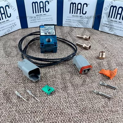 Super New Mac Boost Controller Solenoid 3-Ports Valve With Brass Barb Fittings • $48.99