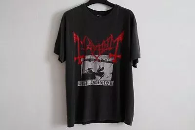 Mayhem “Deathcrush” 1993 Basic Black Classic T Shirt Unisex Reprint NH9652 • $25.99