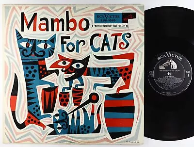 Perez Prado Et Al. - Mambo For Cats LP - RCA Victor - LPM 1063 Mono DG • $60