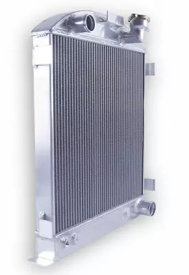 Low-Boy Radiator For 1932 Ford Model A Chevy V8 AT/MT Chopped 3-Row All Aluminum • $127