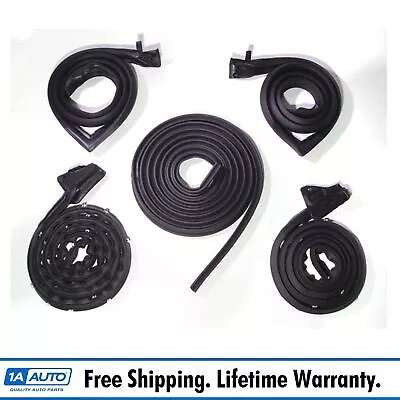 5 Pc Rubber Door Weatherstrip Seals Set Kit For Plymouth Valiant Dodge Dart • $248.95