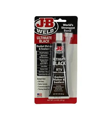 JB Weld Ultimate Black Gasket Maker & Sealant 85g #32329 • $23.95