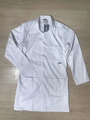 Portwest Mens Anti-Microbial Lab Coat White S • £1.99