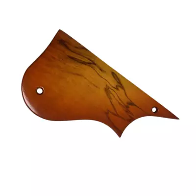 Red To Brown Color Solid Maple Wood Mandoline Guitar Pickguard • $9.99