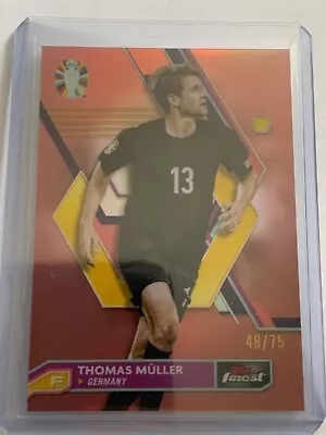 2023 Topps Finest Road To Euro 2024 Thomas Muller /75 Germany • £1.99