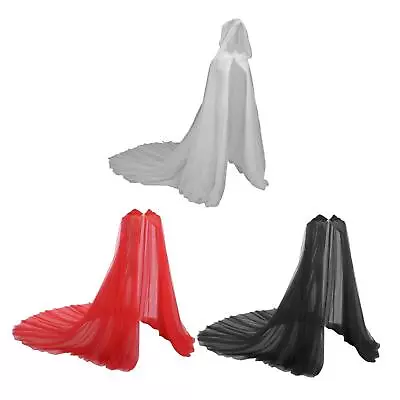 Hooded Cloak Floor Length Universal Horror Soft Washable Vintage Halloween • £20.12