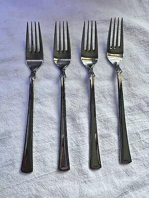 Mikasa VERONA 4 Dinner Forks 18/8 Stainless Japan Flatware Discontinued • $49.99