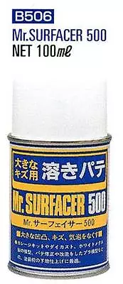  GSI Creos - Mr Hobby #B506 Mr. Surfacer 500 Spray Primer (100ml) • $9.99