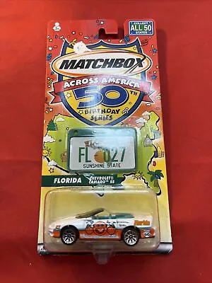 Matchbox Across America 50th Birthday Series Florida Chevrolet Camaro SS • $3.49