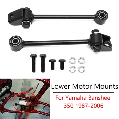 For 87-06 Yamaha Banshee 350 YFZ350 Lower Motor Mounts Left + Right Rebuild Kit • $90.60