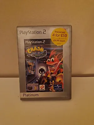 Crash Bandicoot Wrath Of Cortex Ps2 Playstation Platinum  • £7.49