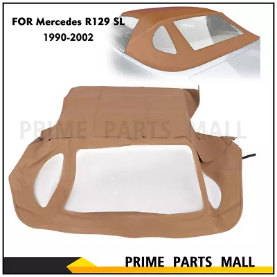 For Mercedes R129 300SL SL500 600 Convertible Soft Top 90-02 Tan • $105.49