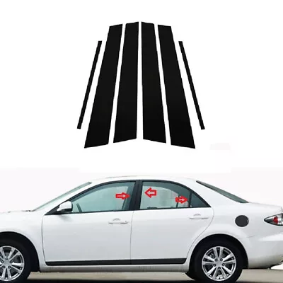 Pillar Posts Window Door Trim Molding Cover For Mazda 6 Sedan Liftback 2003-2007 • $13.97