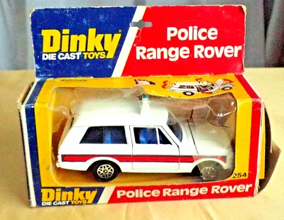 £10 • Buy A Vintage DINKY TOYS POLICE Range Rover Diecast Model Car No.254 MIB 1:43 Scale