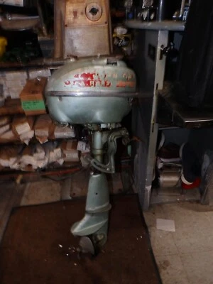 $299.99 • Buy 1953 Johnson Seahorse 5 HP Outboard Boat Motor Waukegan IL Vintage Beauty