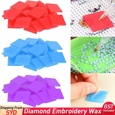 $5.59 • Buy 10-100X Diamond Painting Glue Clay Wax Fits For Diy Embroidery Cross Stitch Tool