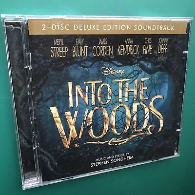 INTO THE WOODS Film Soundtrack Deluxe 2-CD Sondheim Anna Kendrick Meryl Streep • £20