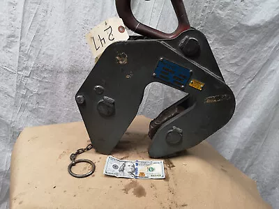 8 Ton Merrill Coopertools 642-0705 8E Plate Lifting Clamp 1/2 - 2-1/2  Cap 247 • $1500