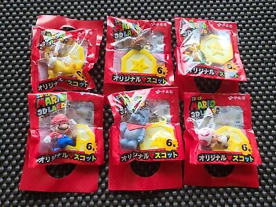 Nintendo Super Mario 3D Land ItoEn Drink Keychain Figures Rare Promo SNES N64 DS • $25