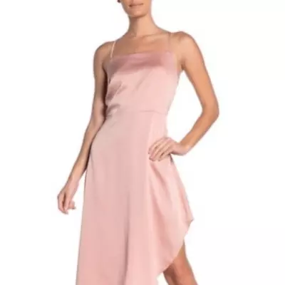 Material Girl Misty Rose Spaghetti Strap Dress Sz M NWT Women’s • $25