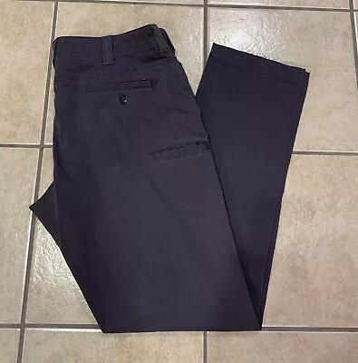 Men's 34x34 5.11 TACTICAL Gray Grey Canvas Work Wear Trousers Pants 74549 • $14.99