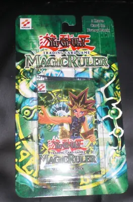 YuGiOh Magic Ruler Konami Blister Pack From Box Factory Sealed MINT CONDITION • $129.99