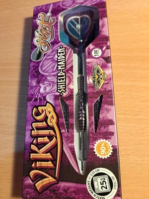 £61.99 • Buy Shot Viking Shield Maiden Darts Set 25g Steel Tip 