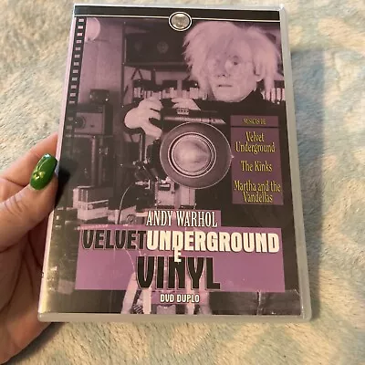 ANDY WARHOL VELVET UNDERGROUND & Vinyl DVD !! Rare* 2 Disc. REGION ALL•• • $38.95