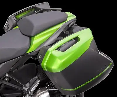 New Genuine Kawasaki Z1000sx Sx Quick Release Pannier System 56l Green 2016-2023 • £799.99