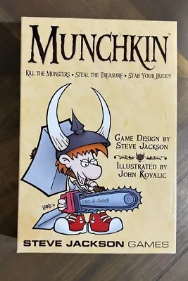 Lot Of 2 Steve Jackson Game Munchkin Card Games: 1st Edition 2011 21st Printing • $12