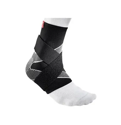 MCDAVID 5122 ANKLE SLEEVE /4-WAY ELASTIC WITH W/ FIGURE-8 STRAPS Size MEDIUM • $11.05