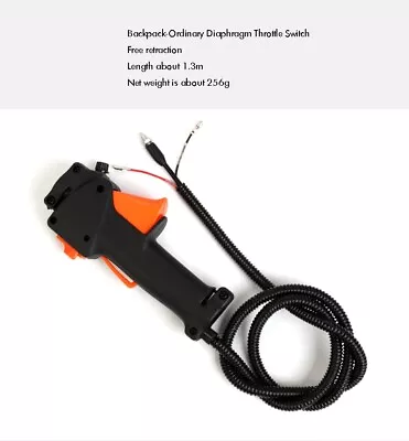 £5.99 • Buy Lawn Mower Throttle Cable Backpack Ordinary Diaphragm Throttle Switch 