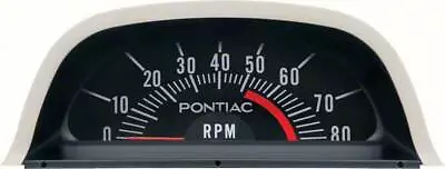 OER Hood Tachometer 5200 Red Line V8 Point Ignition 1969 Pontiac Firebird GTO • $239.98