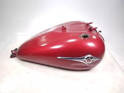 2008 Kawasaki VN900 Vulcan Classic Gas Fuel Tank Red SEE NOTES • $349.95