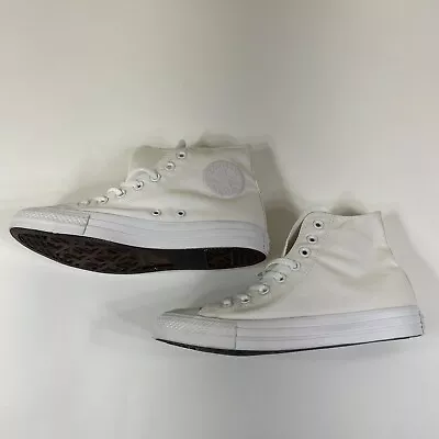 Converse Mens 7.5 Chuck Taylor All Star High Top Sneaker Canvas Upper Womens 9.5 • $40.88