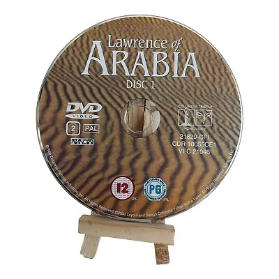 [DISC ONLY]Lawrence Of Arabia Disc 1 DVD Disc Only R2 Region 2 • £1.99