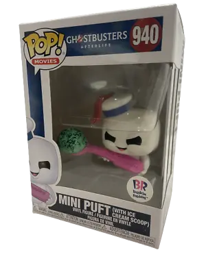 $34.99 • Buy Mini Puft With Ice Cream Scoop Funko Pop Baskin Robins Limited Edition Pop #940