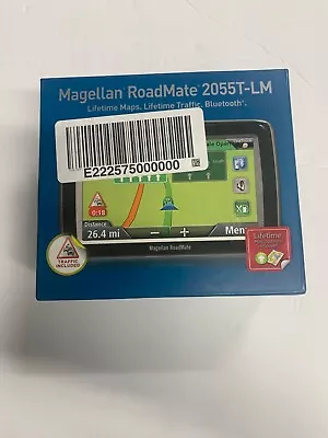 Magellan RoadMate 2055T-LM Commuter Lifetime Maps Lifetime Traffic New In Box • $49.87