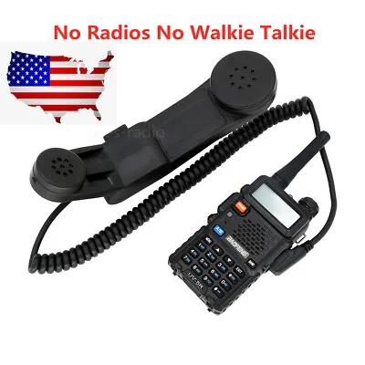 H250-PTT Military Phone Grip Speaker Mic For BaoFeng UV-5R UV-5RTP BF-888S Radio • $18.95