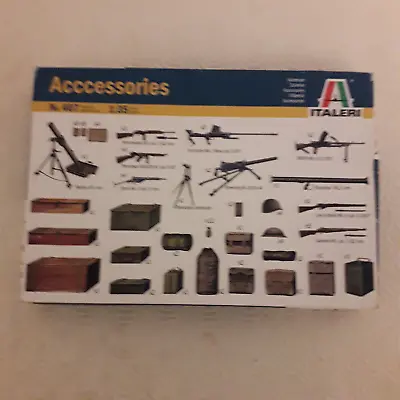 Italeri 407 1:35 Scale Accessories Plastic Model Kit • £12.50