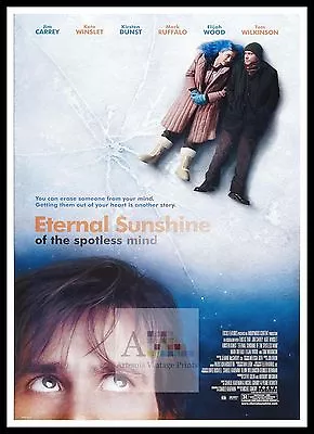 Eternal Sunshine Of The Spotless Mind Movie Poster A1 A2 A3 • £26.99