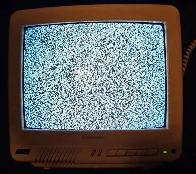 Vintage 1992 Panasonic CTP-1050R 10  Color CRT Tube TV Retro Gaming Monitor • $50